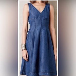 Anthropologie, Holding Horses. Denim dress. Spring/Summer